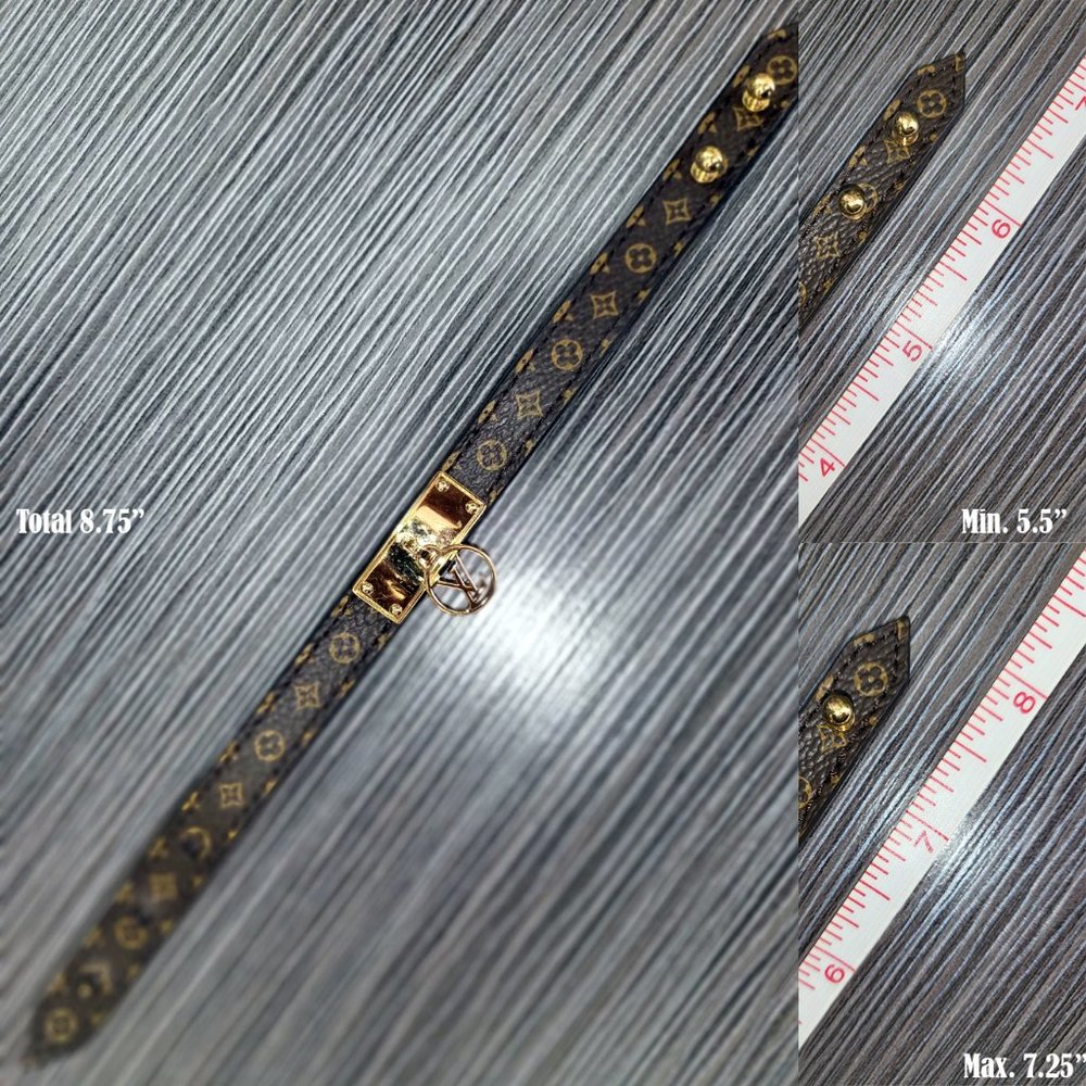 LOUIS VUITTON ® LogoMania (M4150E) Bracelet